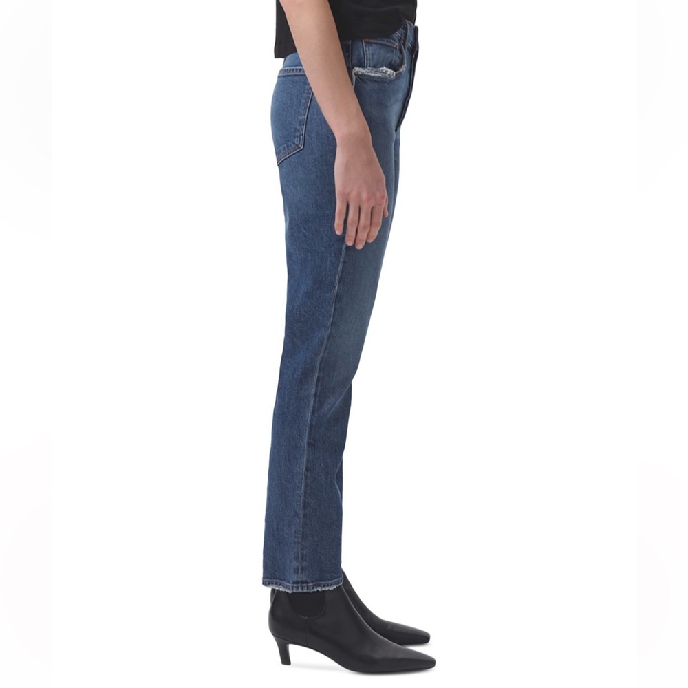 AGOLDE Riley High Rise Straight Jeans - Picture 2 of 8